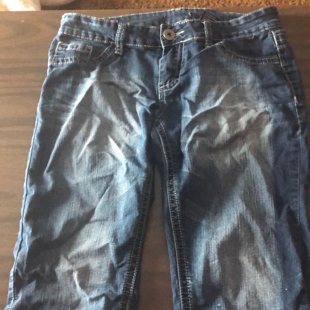 Cropped jeans